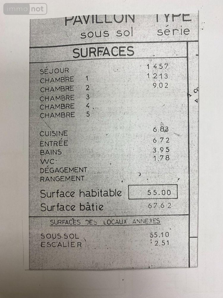 Maison a vendre Buzançais 36500 Indre 55 m2 3 pièces 101900 euros