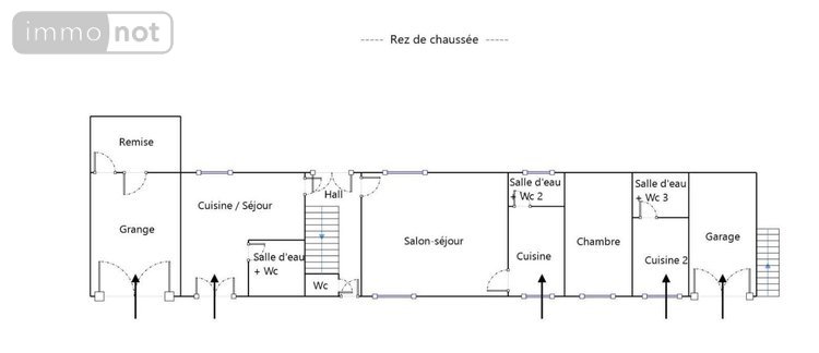 Immeuble a vendre Chinon 37500 Indre-et-Loire 500 m2  399200 euros
