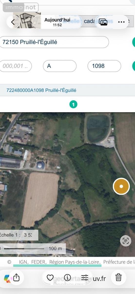 Bien agricole a vendre Le Grand-Lucé 72150 Sarthe  2001 euros