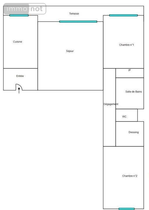 Appartement a vendre Marseille 6e Arrondissement 13006 Bouches-du-Rhône 77 m2 3 pièces 210000 euros