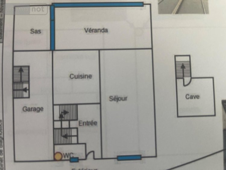 Maison a vendre Le Mans 72000 Sarthe 89 m2 8 pièces 168000 euros