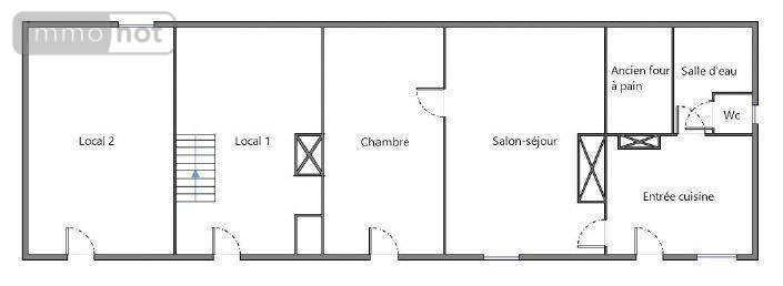 Maison a vendre Yvré-le-Pôlin 72330 Sarthe 51 m2  70350 euros