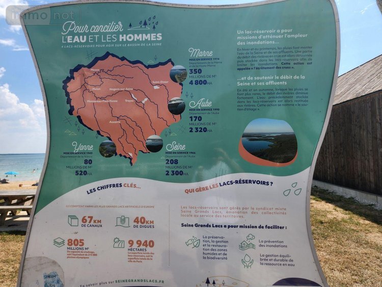 Terrains de loisirs bois etangs a vendre Géraudot 10220 Aube 3310 m2  33100 euros