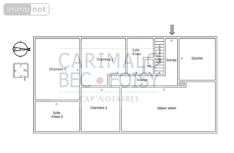 Maison a vendre Donnemain-Saint-Mamès 28200 Eure-et-Loir 92 m2 4 pièces 149500 euros