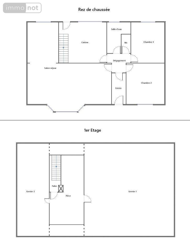 Maison a vendre Cérans-Foulletourte 72330 Sarthe 94 m2  157500 euros