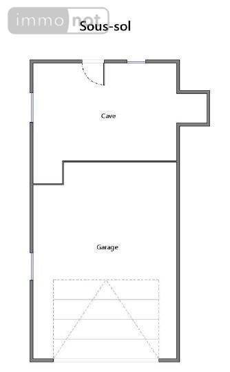 Maison a vendre Cérans-Foulletourte 72330 Sarthe 94 m2  157500 euros